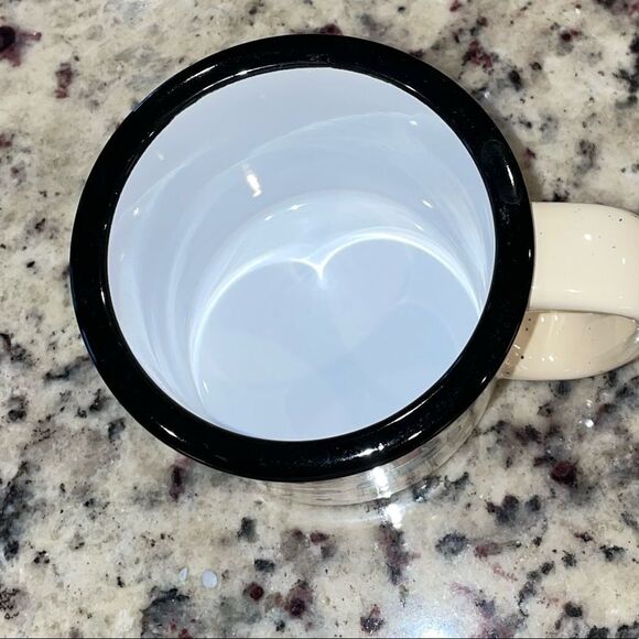 CAMP Casual 15 oz. Sturdy Ceramic 
Green Speckled Mug - Picture 2 of 5